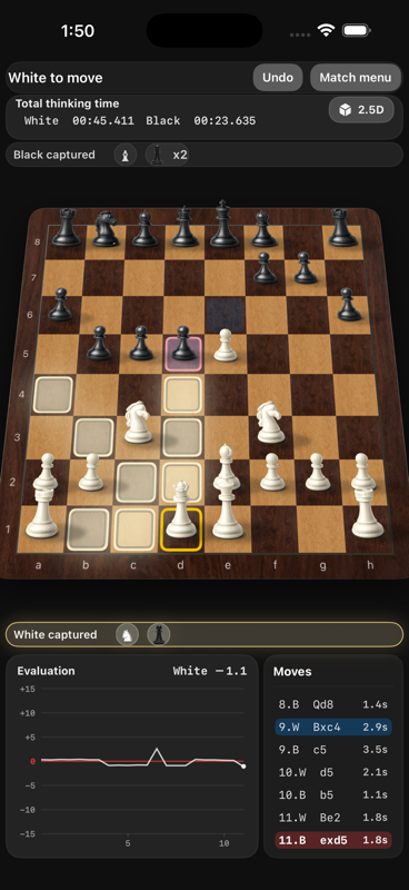 Chess Lab Main Screen
